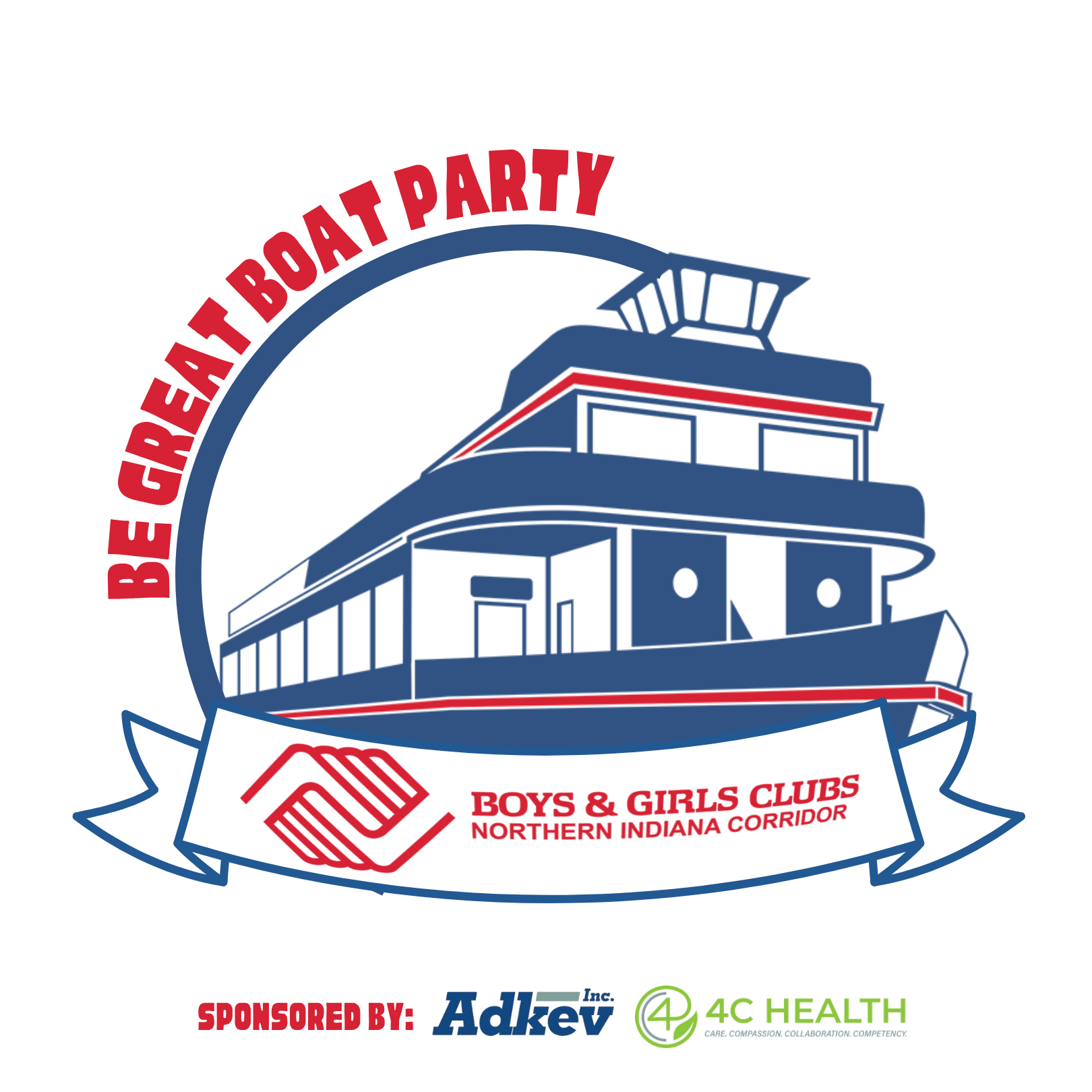 Be Great Boat Party 2026 - logo